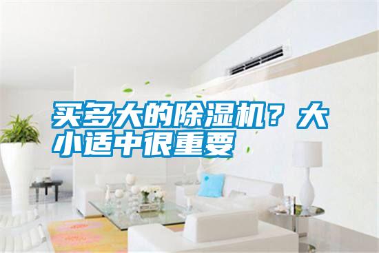 買多大的除濕機(jī)？大小適中很重要