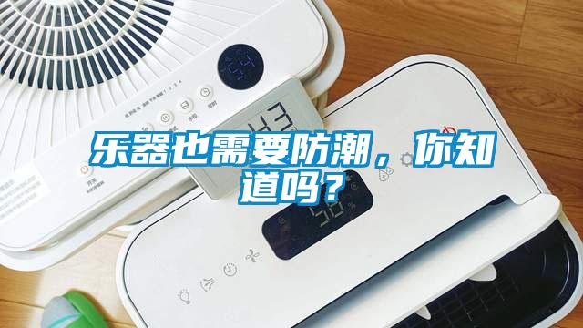 樂器也需要防潮,你知道嗎?