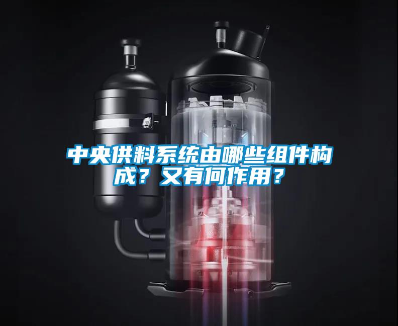 中央供料系統(tǒng)由哪些組件構(gòu)成?又有何作用?