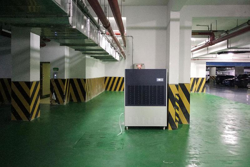 別墅地下室新風(fēng)除濕系統(tǒng)，吊頂式新風(fēng)除濕機要選對