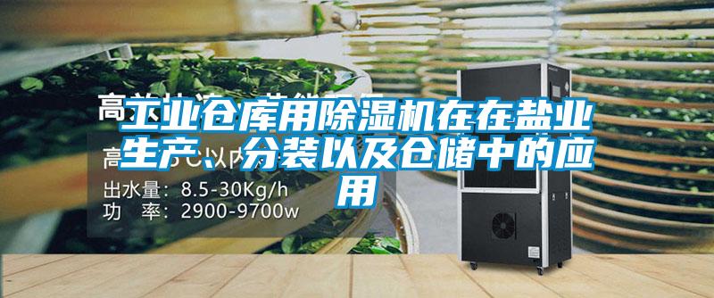 工業倉庫用除濕機在在鹽業生產、分裝以及倉儲中的應用