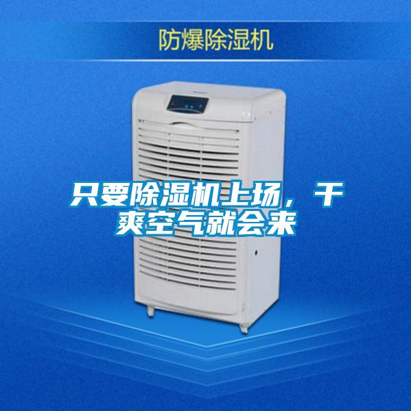 只要除濕機上場,干爽空氣就會來