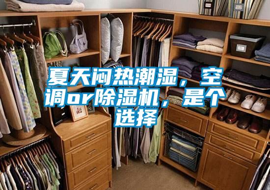 夏天悶熱潮濕，空調(diào)or除濕機(jī)，是個選擇