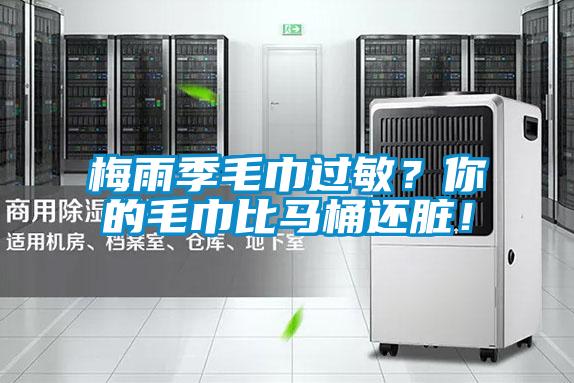 梅雨季毛巾過敏？你的毛巾比馬桶還臟！