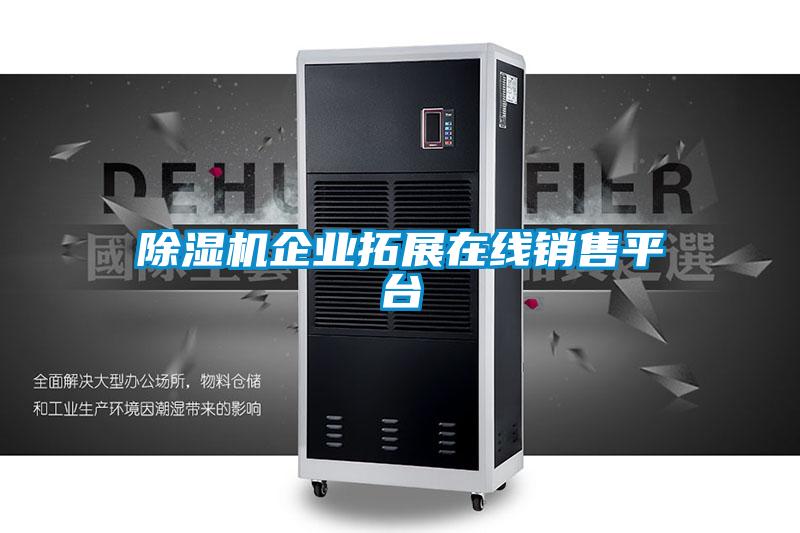 除濕機企業(yè)拓展在線銷售平臺