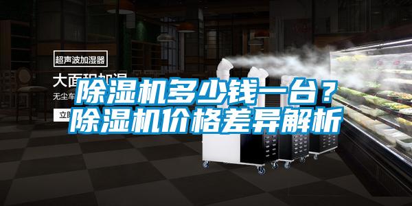 除濕機(jī)多少錢一臺(tái)？除濕機(jī)價(jià)格差異解析