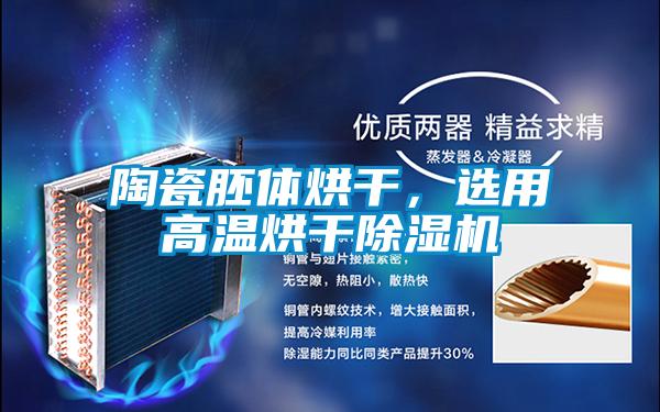 陶瓷胚體烘干,選用高溫烘干除濕機