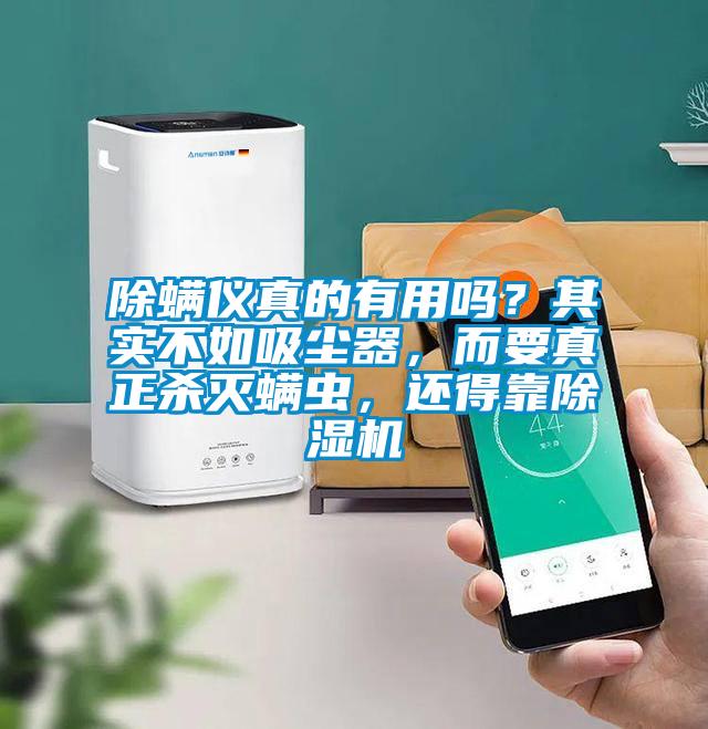 除螨儀真的有用嗎?其實不如吸塵器,而要真正殺滅螨蟲,還得靠除濕機