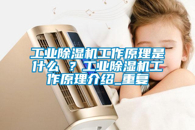 工業除濕機工作原理是什么 ？工業除濕機工作原理介紹_重復