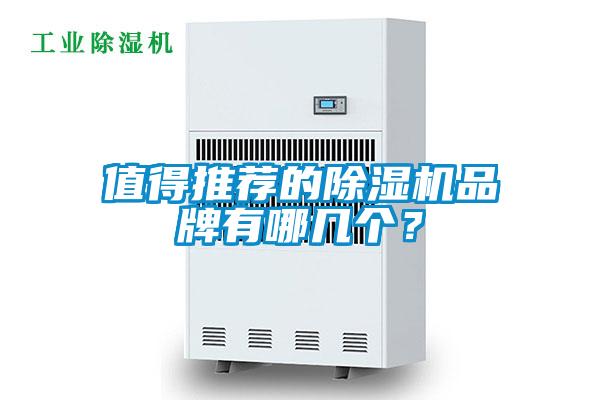 值得推薦的除濕機品牌有哪幾個？