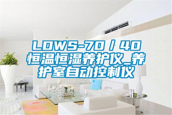 LDWS-70/40恒溫恒濕養(yǎng)護(hù)儀_養(yǎng)護(hù)室自動控制儀