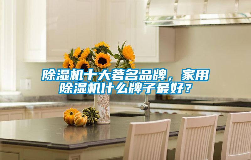 除濕機十大著名品牌，家用除濕機什么牌子最好？