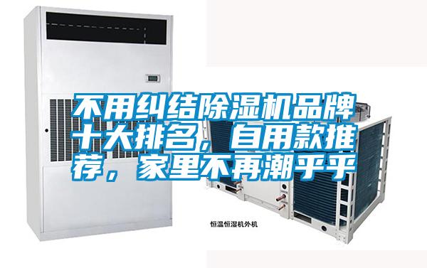 不用糾結除濕機品牌十大排名，自用款推薦，家里不再潮乎乎