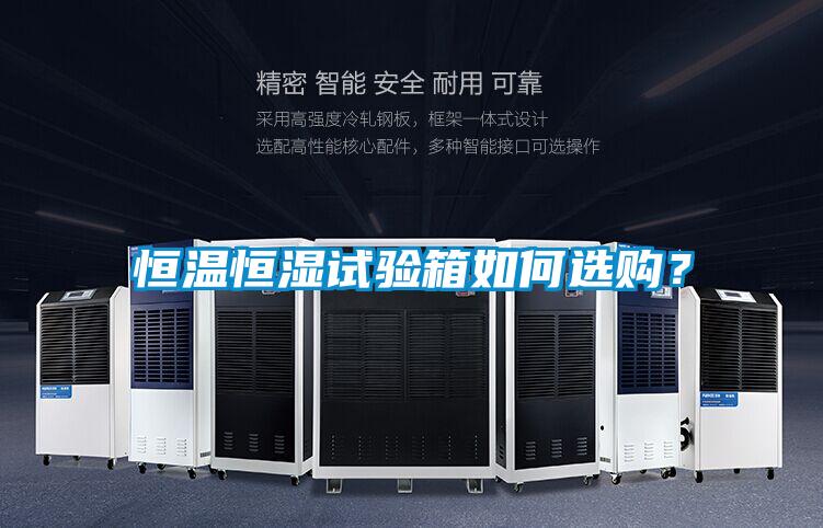 恒溫恒濕試驗(yàn)箱如何選購？