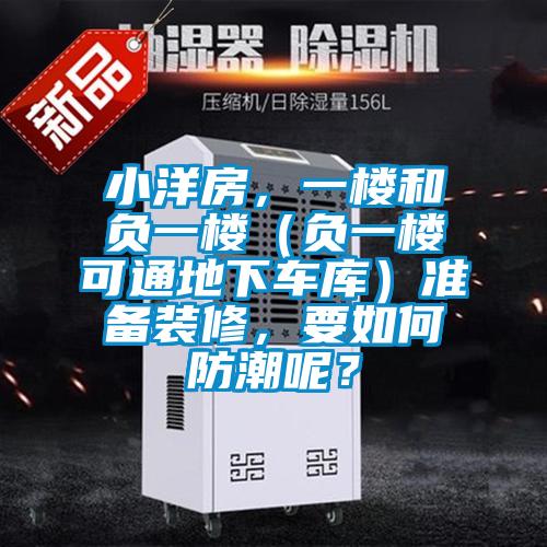 小洋房,一樓和負一樓(負一樓可通地下車庫)準備裝修,要如何防潮呢?