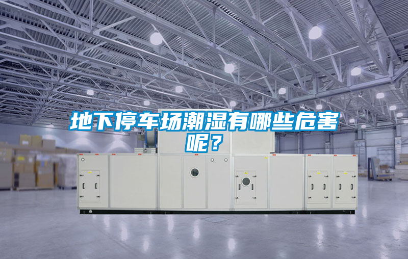 地下停車場潮濕有哪些危害呢?