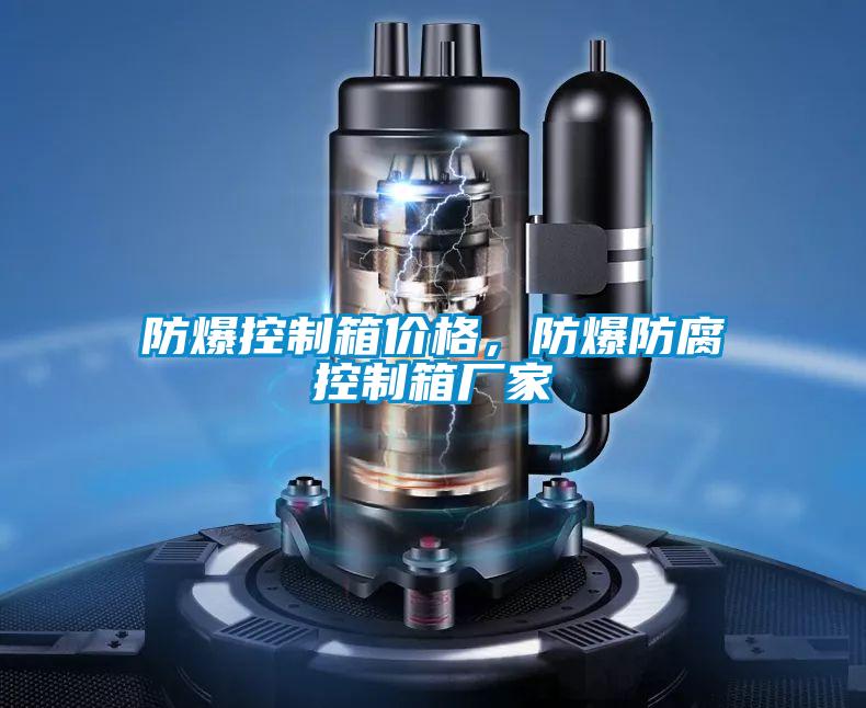 防爆控制箱價格,防爆防腐控制箱廠家
