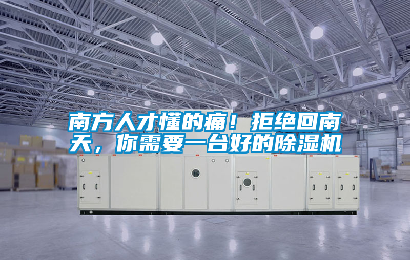 南方人才懂的痛！拒絕回南天，你需要一臺好的除濕機