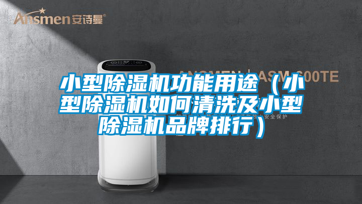 小型除濕機功能用途(小型除濕機如何清洗及小型除濕機品牌排行)