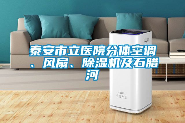 泰安市立醫院分體空調、風扇、除濕機及石臘河