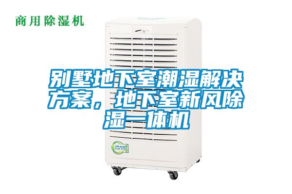 別墅地下室潮濕解決方案,地下室新風(fēng)除濕一體機(jī)
