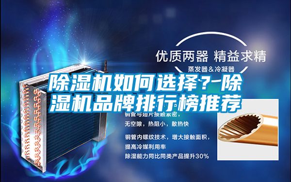 除濕機如何選擇？除濕機品牌排行榜推薦