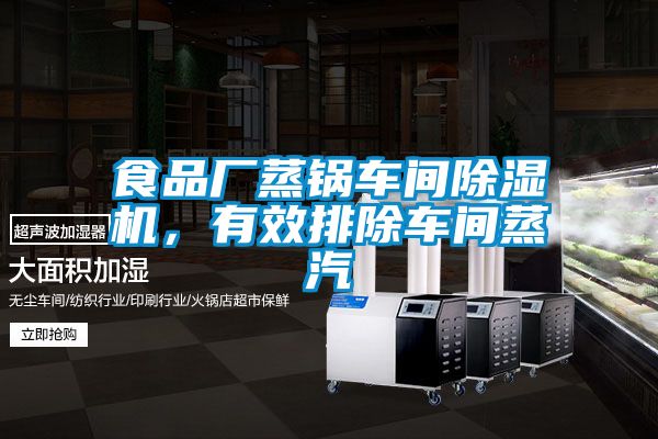 食品廠蒸鍋車間除濕機，有效排除車間蒸汽