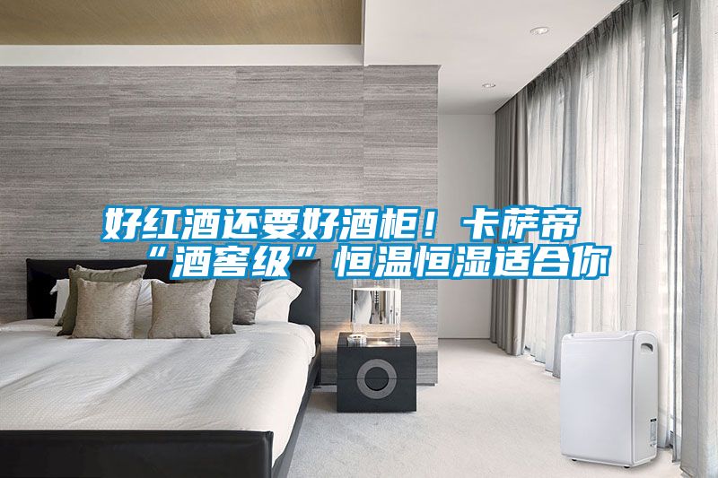 好紅酒還要好酒柜！卡薩帝“酒窖級”恒溫恒濕適合你
